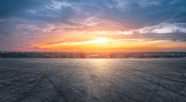 empty-asphalt-road-modern-city-600nw-2172667245